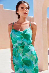 Robe Fatale en soie Provence - Soi Paris