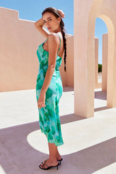 Robe Fatale en soie Provence - Soi Paris