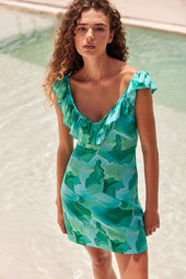 Robe Passiona en soie Provence - Soi Paris