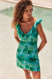 Robe Passiona en soie Provence - Soi Paris