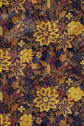 Tissu Trèfle Gold