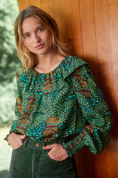 Blouse Séduisante Burger Tropical - Soi Paris