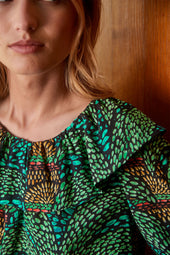Blouse Séduisante Burger Tropical - Soi Paris