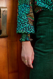 Blouse Séduisante Burger Tropical - Soi Paris