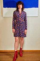 Robe Splendide Rocket Lipstick Bleu - Soi Paris