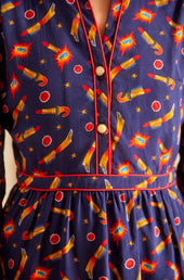 Robe Splendide Rocket Lipstick Bleu - Soi Paris