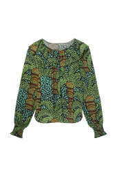 Blouse Séduisante Burger Tropical - Soi Paris