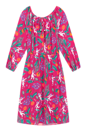 Robe Radieuse en soie Astro Tennis - Soi Paris