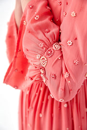 Robe en soie Hortensia - Soi Paris