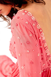 Robe en soie Hortensia - Soi Paris