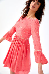Robe en soie Hortensia - Soi Paris