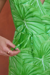 Robe Malicieuse en soie L'Amazonie - Soi Paris