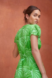 Robe Malicieuse en soie L'Amazonie - Soi Paris