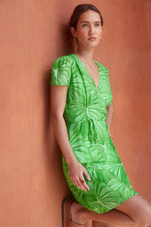 Robe Malicieuse en soie L'Amazonie - Soi Paris
