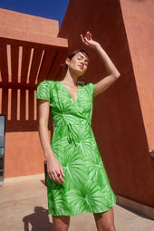 Robe Malicieuse en soie L'Amazonie - Soi Paris