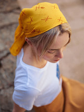 Foulard en soie Allumer le Feu - Soi Paris